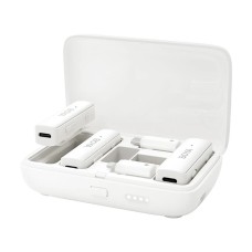Boya BOYALINK-W All-in-one Design White Wireless Microphone System